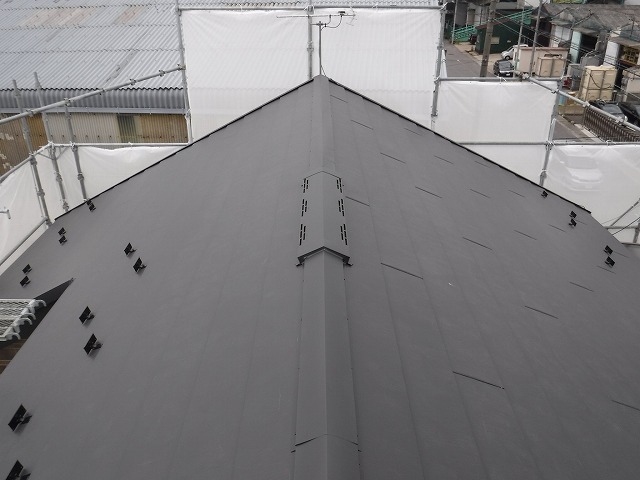 棟の設置完了